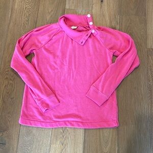 Crewcuts Wide Button-Collar Mock Sweatshirt - 14